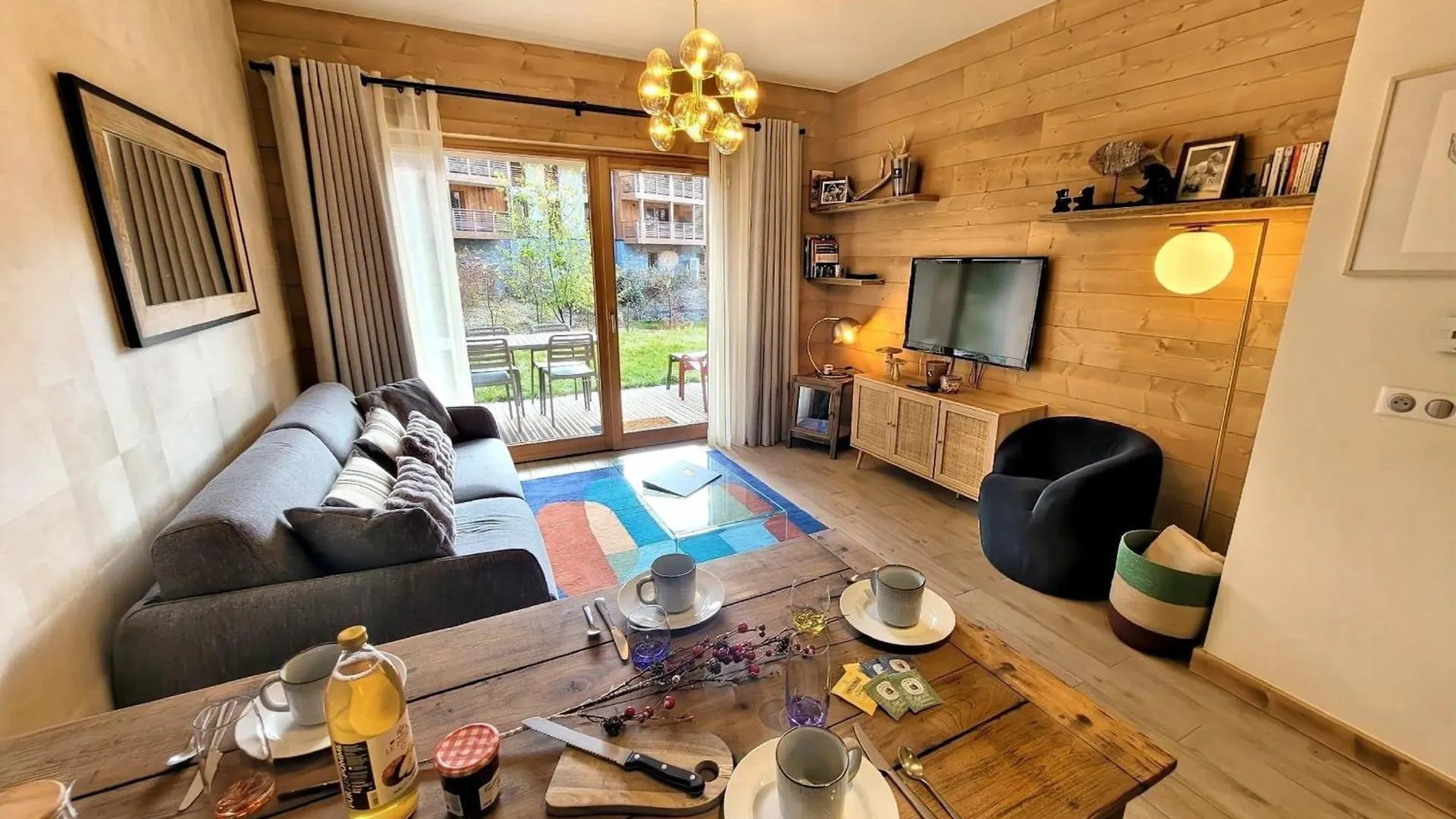 Appartement Neuf Avec Jardin Au Coeur Des Gets, Proche Pistes Et Commerces - Fr-1-598-169 Les Gets